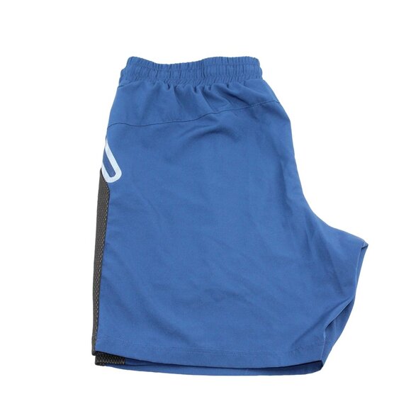Spyder Mens Active Shorts Sz Large Blue Drawstring Pockets Polyester Stretch - Picture 4 of 12